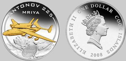 Острова Кука, монета 1 доллар 