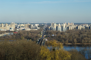 Киев мост метро