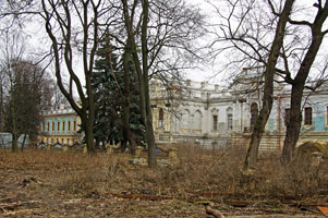  Маріїнський палац - північний фасад.   Збільшити...(фото 2014р.)