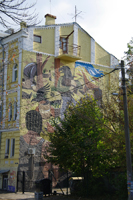 Киев, граффити, пер. Десятинный, 7