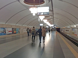 станция метро Виставковий Центр, 2018