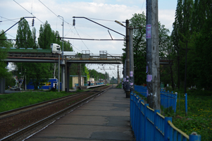 Киев, платформа Новобеличи, 2011