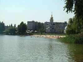 Киев,  озеро Тельбин 