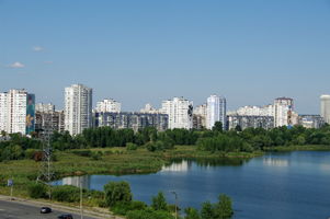 Киев,  озеро Вирлиця 