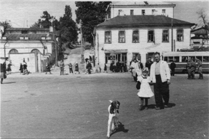 Голосіївська площа. архівне фото 1953р.