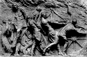 К.Менье рельеф Индустрия  для Памятника труду в Брюсселе 1901
